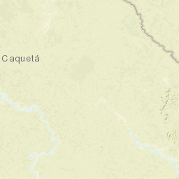 Caquetá Street Map