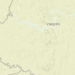 Vaupés Street Map