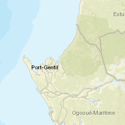 Ogooué-Maritime Province Street Map