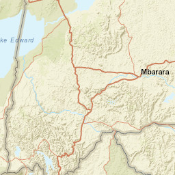 Kanungu District Street Map