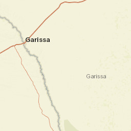Garissa Street Map
