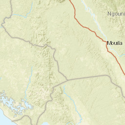 Ngounié Province Street Map