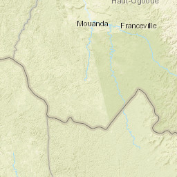 Haut-Ogooué Province Street Map
