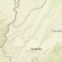 Plateaux Department Street Map