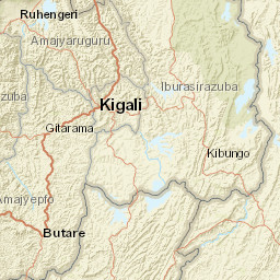 Muyinga Province Street Map