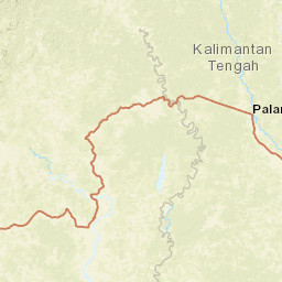 Kalimantan Tengah Street Map