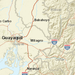 Guayas Street Map
