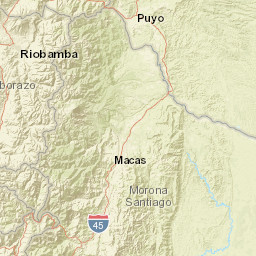 Équateur Street Map