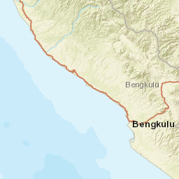 Bengkulu Street Map