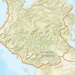 Sulawesi Tenggara Street Map