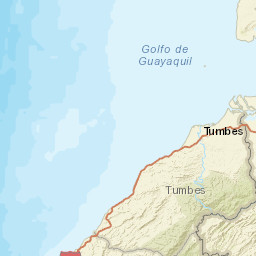 Tumbes Street Map