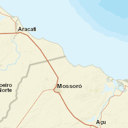 Rio Grande do Norte Street Map