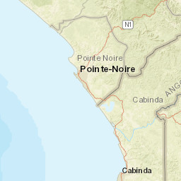 Pointe-Noire Street Map