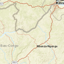 Kinshasa Street Map