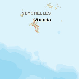 Seychelles Street Map