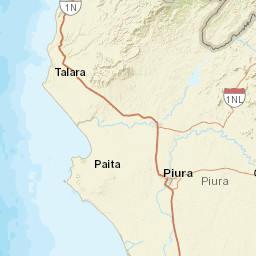 Piura Street Map