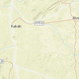 Tanganyika Street Map