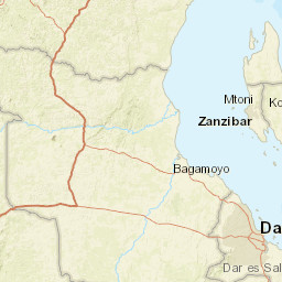 Zanzibar North Street Map