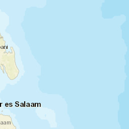 Zanzibar South Street Map