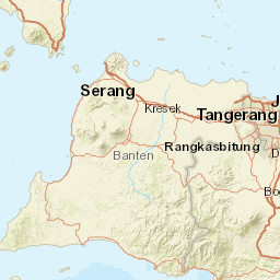 Banten Street Map