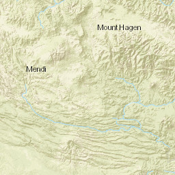 Western Highlands Province Street Map