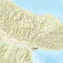 Papua new Guinea Street Map