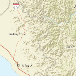 Lambayeque Street Map