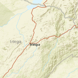 Iringa Street Map