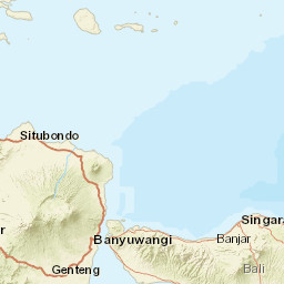 Bali Street Map