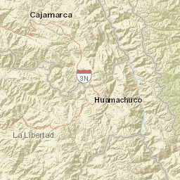 Cajamarca Street Map