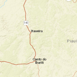 Piauí Street Map