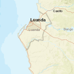 Bengo Province Street Map