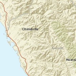 Áncash Street Map