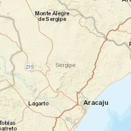 Sergipe Street Map