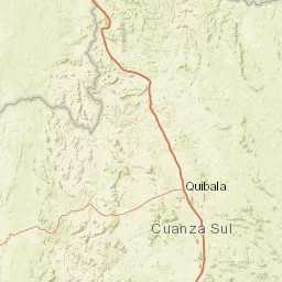 Cuanza Sul Street Map