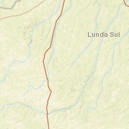 Lunda Sul Province Street Map