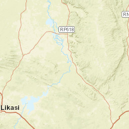 Haut-Katanga Street Map