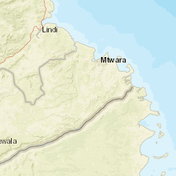 Mtwara Street Map