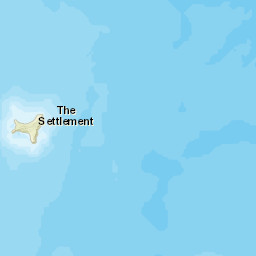 Christmas Island Street Map