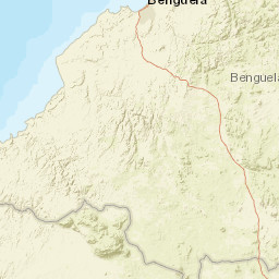 Benguela Province Street Map