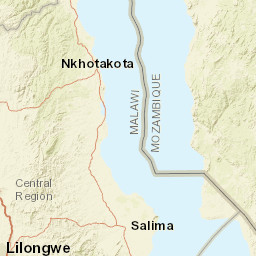 Malawi Street Map