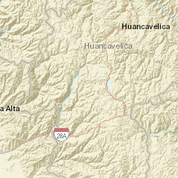 Huancavelica Street Map
