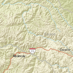 Cusco Street Map
