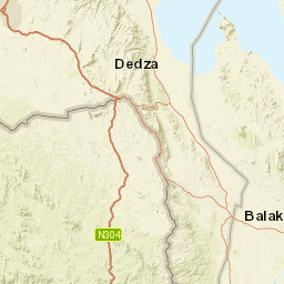 Ntcheu District Street Map