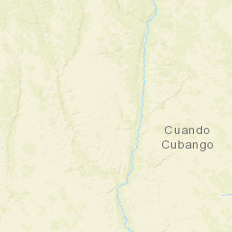 Cuando Cubango Province Street Map