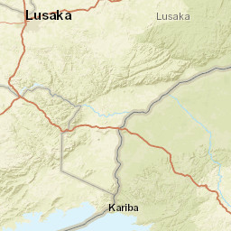 Muchinga Province Street Map