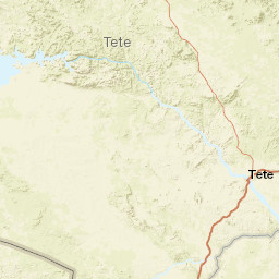 Tete Province Street Map