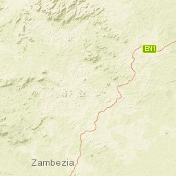 Zambezia Province Street Map