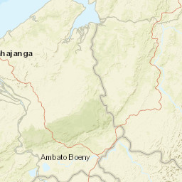 Mahajanga Province Street Map