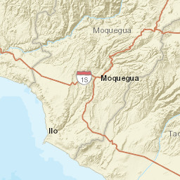 Moquegua Street Map